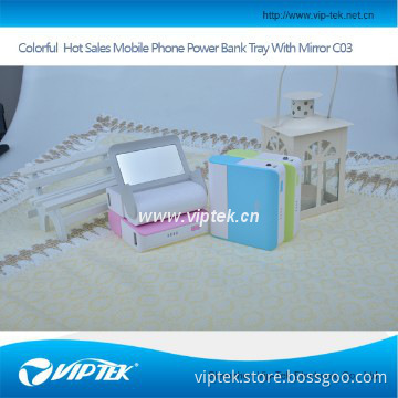 Viptek Full Capacity Portable Power Bank For Cell Phone Tray